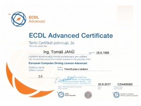 ECDL certificate