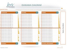 Ishikawa diagram - fish bone