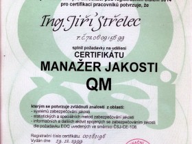 National Certificate of Quality Manager